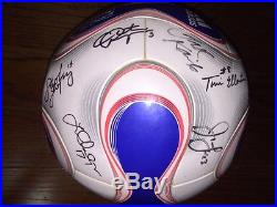 2007 Women's FIFA World Cup soccer ball signed by entire U. S. National team