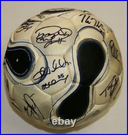 2008 Houston Dynamo Team Signed Soccer Ball 24 Signatures PSA/DNA Brian Ching