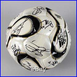 2008 Los Angeles Galaxy Team Signed Soccer Ball 25+ Sigs. Beckham etc. JSA