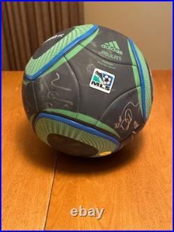 2010 Signed Seattle Sounders Soccer Team Ball + 3 Autographed Tickets