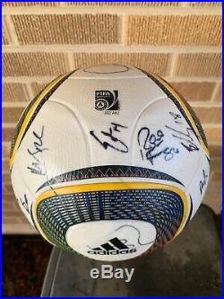 2010 WORLD CUP Game Ball-Adidas Jabulani OFFICIAL MATCH BALL-signed By US Team