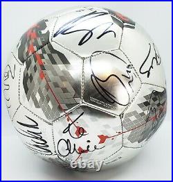 2011 Manchester United Team Signed Autographed Nike Ball Wayne Rooney Ferguson