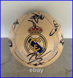 2012-13 Real Madrid Team Signed Ball (Ronaldo, Benzema, Kaka, Ramos!)