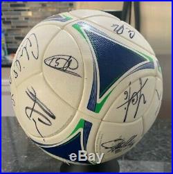 2012 MLS All-Star Team Autographed New adidas Soccer Ball
