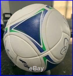 2012 MLS All-Star Team Autographed New adidas Soccer Ball