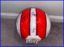 2013-2014 Baltimore Blast Misl Team Signed Logo Full Size Soccer Ball Coa