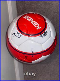 2013-2014 Baltimore Blast Misl Team Signed Logo Full Size Soccer Ball Coa