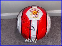 2013-2014 Baltimore Blast Misl Team Signed Logo Full Size Soccer Ball Coa