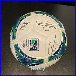 2013 MLS All Star Game Multi Signed Official Adidas Soccer Ball JSA COA