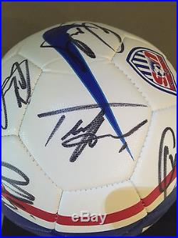 2014 Fifa World Cup Team USA Signed Soccer Ball