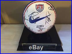 2014 Fifa World Cup Team USA Signed Soccer Ball