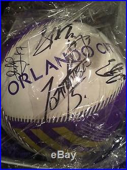 2015 ORLANDO CITY KAKA SHEA Autographed Team Signed (25) Soccer Ball Fan Package