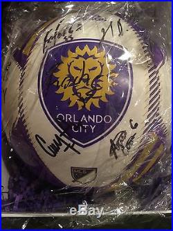 2015 ORLANDO CITY KAKA SHEA Autographed Team Signed (25) Soccer Ball Fan Package