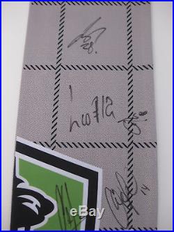 2015 Seattle Sounders, Team, Signed, Autographed, Sounders Soccer Scarf, Coa, Proof