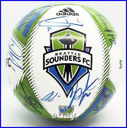2015 Seattle Sounders Team Signed Autographed Ball Clint Dempsey Martins CFS