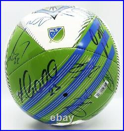 2015 Seattle Sounders Team Signed Autographed Ball Clint Dempsey Martins CFS
