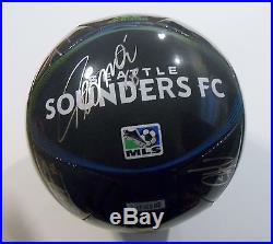 2015 Seattle Sounders Team Signed Soccer Ball withCOA MLS Futbol
