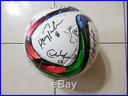 2015 USWNT USA WOMENS World Cup Team Signed Soccer Ball HOPE SOLO ALEX MORGAN+22