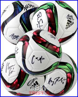 2015 Womens World Cup Autographed Adidas Soccer Ball Signed by 8 Players TRISTAR