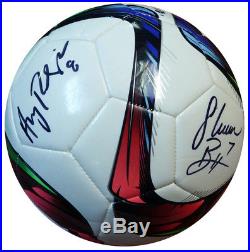 2015 World Cup Autographed Adidas Soccer Ball 10 Sigs Lloyd Solo Psa/dna 107494