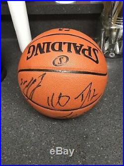 2016 2017 Rockets Team Ball Autographed
