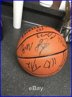 2016 2017 Rockets Team Ball Autographed