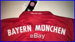 2016 FC BAYERN MUNICH Team Autographed Soccer Jersey Futbol Premier League COA