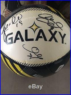 2016 LA Galaxy Team Signed Ball