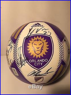 2016 Orlando City SC Team signed Soccer Ball 20 Players KAKA Shea Cyle Larin