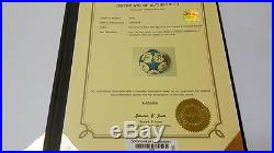 2016 UEFA CL Messi + Ronaldo Signed Official Ball + Official COA, RARE