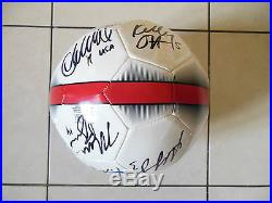 2016 USWNT USA WOMEN RIO OLYMPIC TEAM SIGNED SOCCER BALL withCOA Hope Solo Lloyd