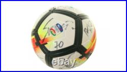 2017-18 Match Used AC Chievo Verona Serie A Team Signed Nike Soccer Ball Guadino