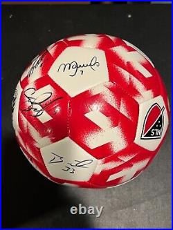 2017 DC United Hand Signed Team MLS Soccer Ball 12 Autographs DC United COA