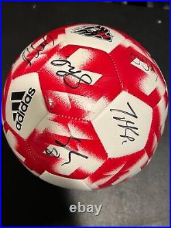 2017 DC United Hand Signed Team MLS Soccer Ball 12 Autographs DC United COA