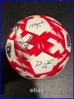 2017 DC United Hand Signed Team MLS Soccer Ball 12 Autographs DC United COA