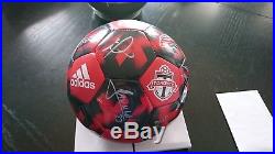 2017 MLS Champion Toronto FC TFC team signed ball Giovinco Bradley Altidore +21