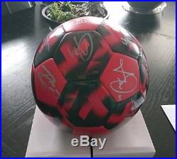 2017 MLS Champion Toronto FC TFC team signed ball Giovinco Bradley Altidore +21