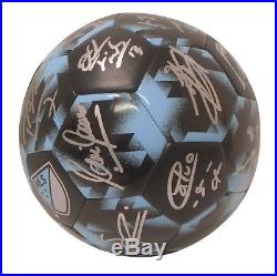 2017 Minnesota United FC Team Signed Soccer Ball with19 Sigs, Autographed, Proof, COA