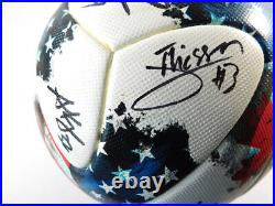 2017 Minnesota United Game Used Match Soccer Ball Team Signed 20+ Auto