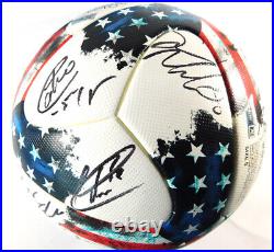 2017 Minnesota United Game Used Match Soccer Ball Team Signed 20+ Auto