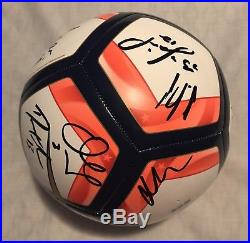 2017 Team USA Signed Gold Cup Soccer Ball Mens Dempsey Bradley Altidore Coa