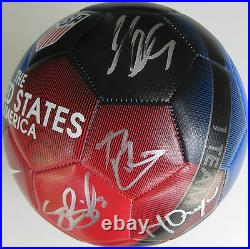 2017 USA Men's National team signed autographed USA logo soccer ball COA proof