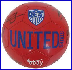 2017 USA Mens National soccer team signed USA logo ball COA proof