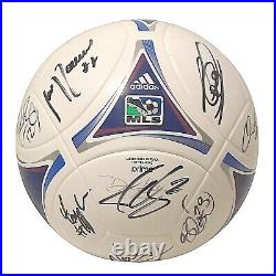 2017 Vancouver Whitecaps Signed MLS Soccer Ball Proof Team Autograph COA Auto