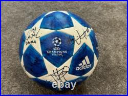 2018-19 Match Used Galatasaray UEFA Champions League Team Signed Soccer Ball