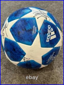 2018-19 Match Used Galatasaray UEFA Champions League Team Signed Soccer Ball