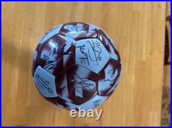 2018 Colorado rapids Team signed MLS soccer ball Rare! Tim Howard, Acosta, Ford+