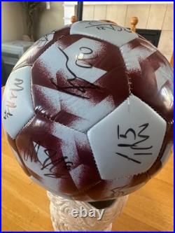 2018 Colorado rapids Team signed MLS soccer ball Rare! Tim Howard, Acosta, Ford+