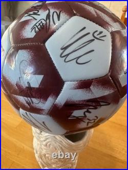 2018 Colorado rapids Team signed MLS soccer ball Rare! Tim Howard, Acosta, Ford+