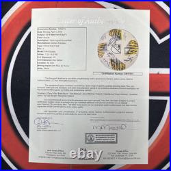 2018 New York City FC Team Signed Game Used MLS Adidas Soccer Ball JSA Fanatics